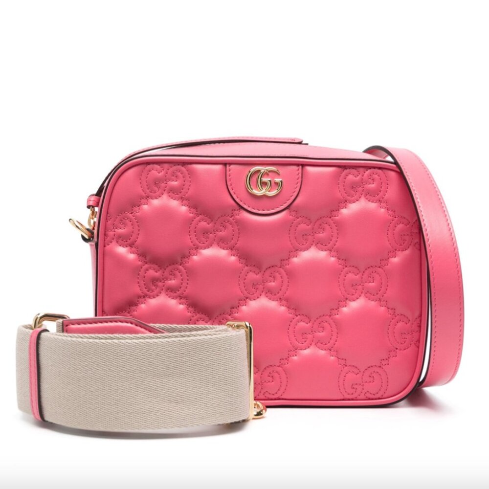 🌟SOLD🌟 NWT Gucci GG Quilted Zip-Up Crossbody Bag